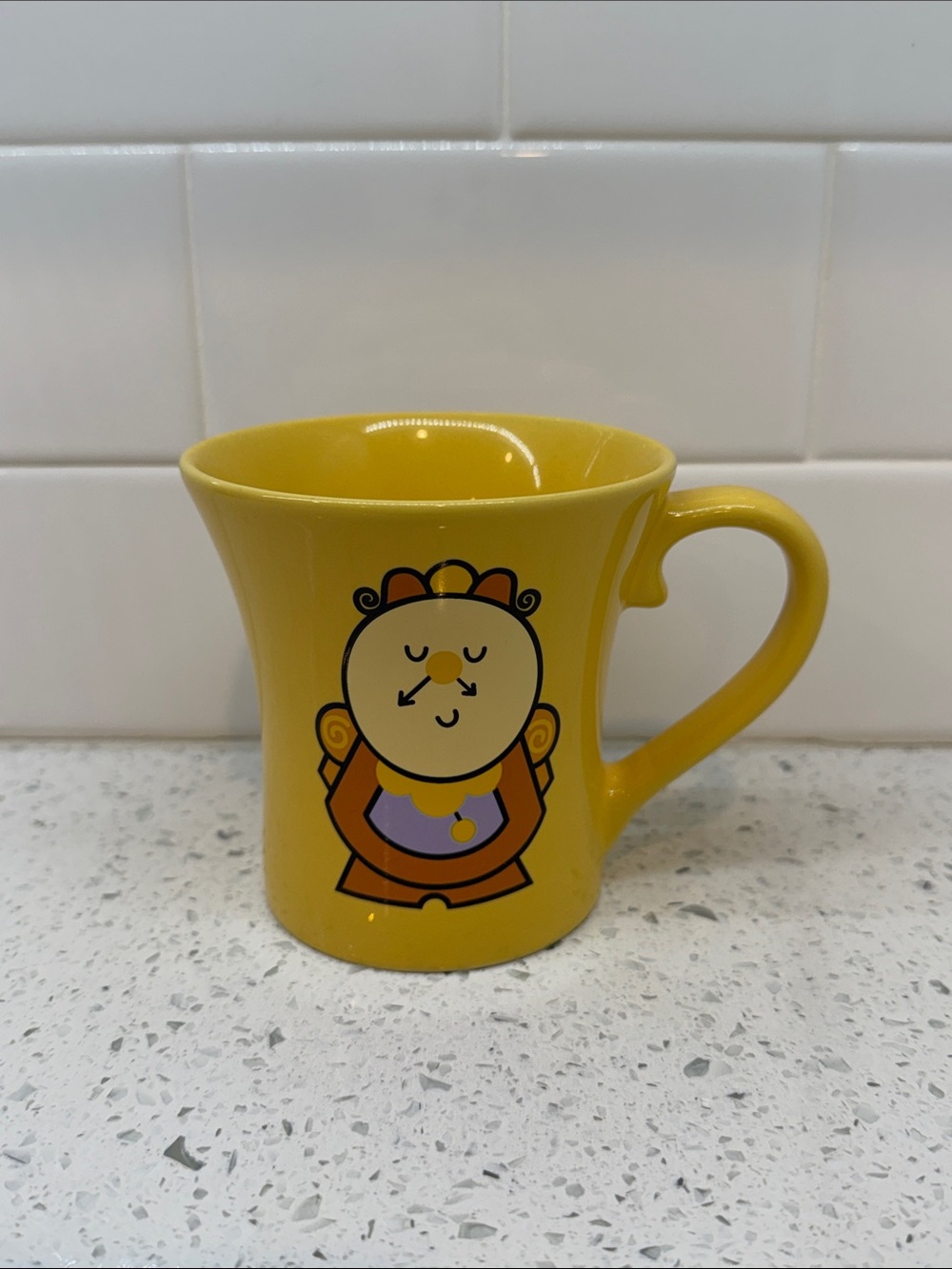Disney Beauty and the Beast Cogsworth Ceramic Mug